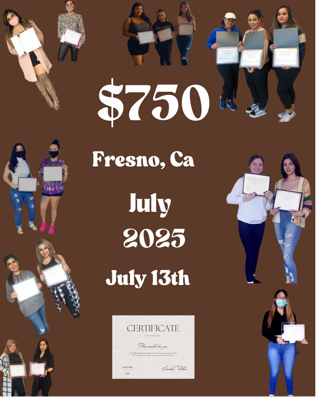 Fresno, Ca - Group Beginners Brazilian Wax Training