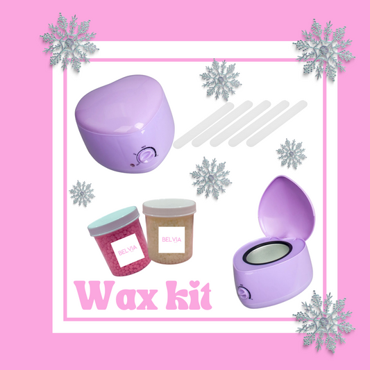 Purple Belvia Wax Kit